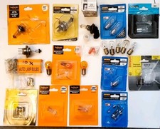 Bundle of 140 x Retro Car & Motorbike 12v Lamps/Lights/Fuses/Connectors etc.