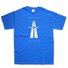 KRAFTWERK AUTOBAHN new T-SHIRT sizes S M L XL XXL colours Black, Royal Blue