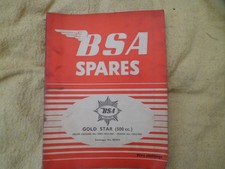 ⭐GENUINE BSA MOTORCYCLE GOLD