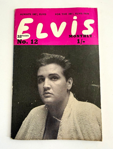 Elvis monthly magazine 12 - monthly, no.12