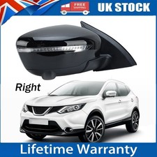 Right Black Door Wing Mirror