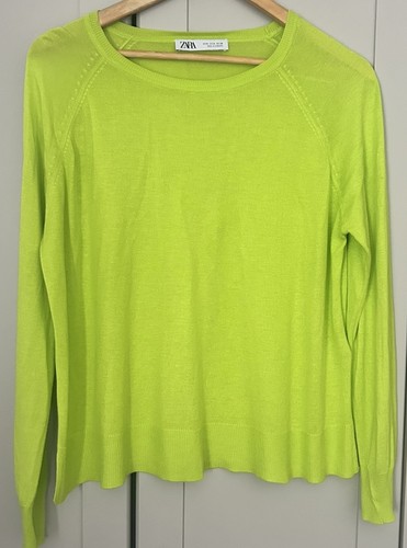 Zara lime green - uk, 12