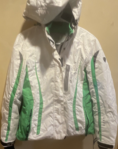 Hyra white green ski - white, jacket