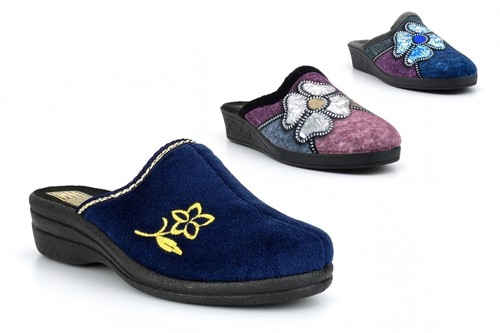 Womens wedge mule - wedge, slippers