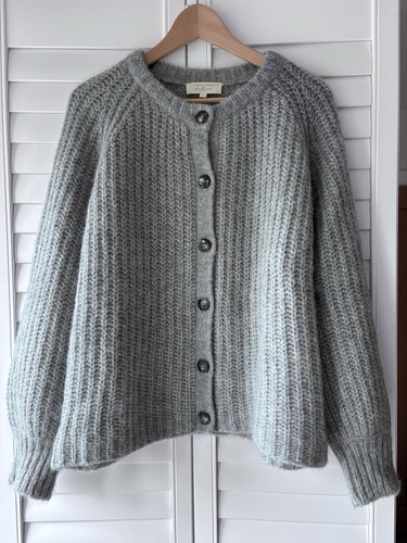 Sézane gilo grey alpaca blend - sézane,