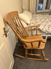 Vintage Solid Wood Rocking