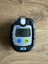 Dräger Pac 3500 O2 Gas Detector – Tested Working Oxygen Monitor Safety Device