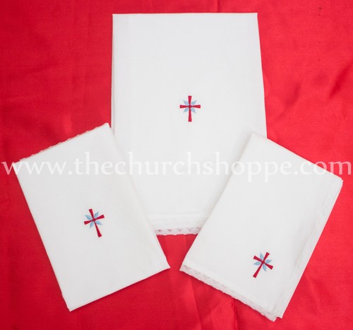 Altar linen set - altar, 3,