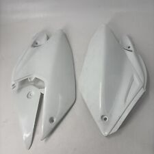 HONDA Side Panels number boards CRF 250 2004 UFO  White Motocross MX #F1