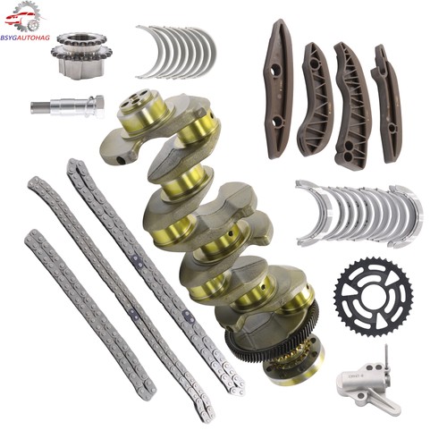 Crankshaft main big - main&, end