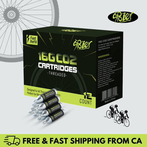 16g co2 cartridge for bike - 16g,