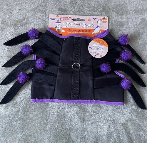 Medium dog black purple - medium,
