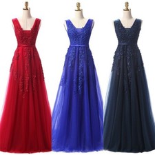 New Long Lace Evening Gown