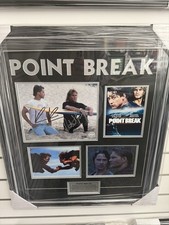 Signed Patrick Swayze and Keanu Reeves in Iconic Point Break Movie with a COA