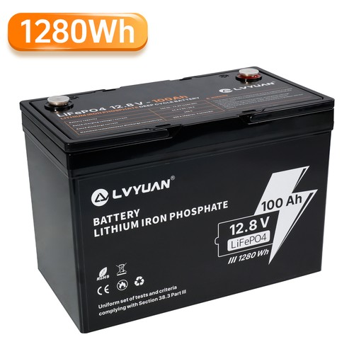 Lifepo4 lithium battery - 12.8v,