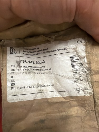 Worcester bosch plate heat - bosch,