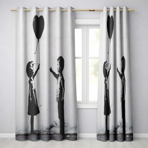 Blackout eyelet curtains - blackout,