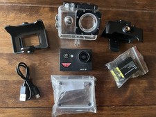 Mini Action WiFi Camera bundle ideal for cyclist bicycle helmet Cam