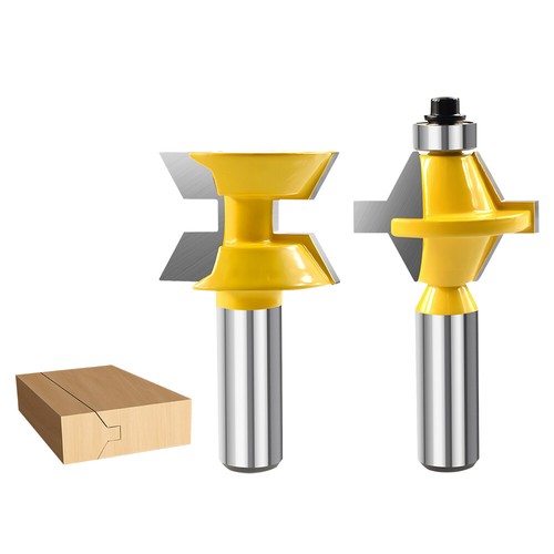 Lock mitre router bit - lock,