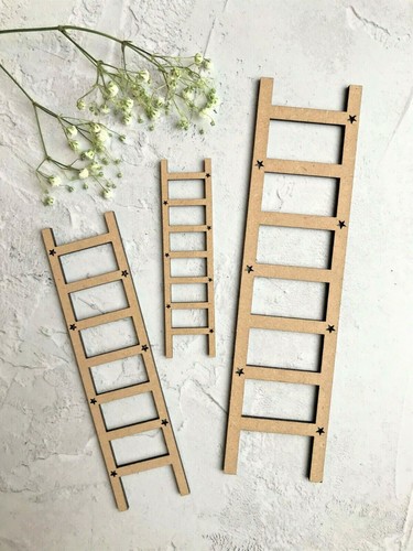 Fairy garden ladder miniature - garden,