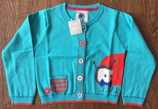 BNWT NEXT LADYBUG LADYBIRD CHARACTER CARDIGAN SIZE 4-5 YEARS