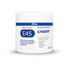 E45 Cream 350 G ? E45 Cream for Dry, Irritated Skin ? Moisturiser to Soothe Dry