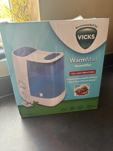Vicks warm mist humidifier - warm,