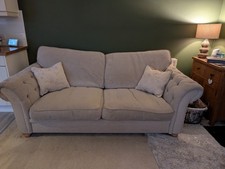 Sofology Cream 3 Seater And Chair