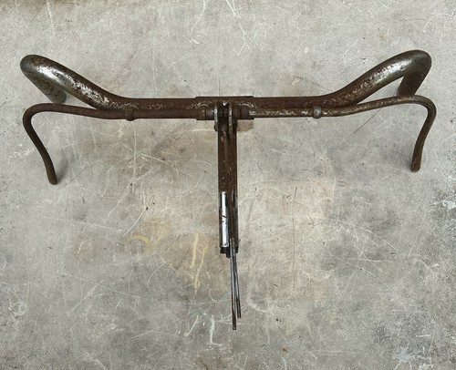Vintage bicycle rod brake - bicycle,