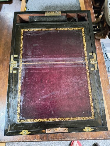 Victorian writing slope - writing, in