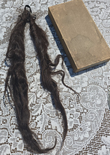Antique 1920s real human hair - 1920s,