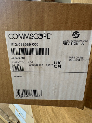 Commscope cable duct seal - commscope, 10