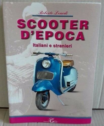 Book vintage scooters - book,