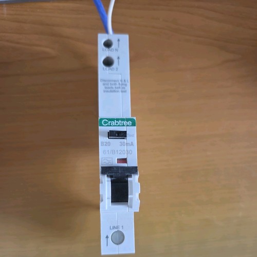 Crabtree b12030 rcbo - 61/b12030,