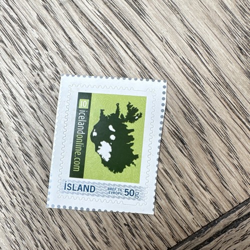 Iceland 50g map stamp single - 50g,