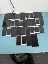 32 x DAMAGED IPHONES MOBILE PHONE JOBLOT SPARES REPAIRS PARTS 