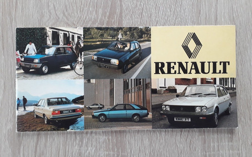 Renault range brochure 1981 - range,