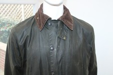 Mens Barbour A200 men's Border wax jacket C40 102cm Green