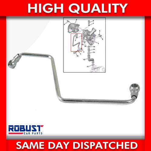 Diesel turbo oil feed pipe - diesel,