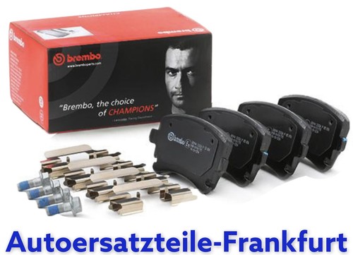 Brembo rear brake pads audi - brembo,