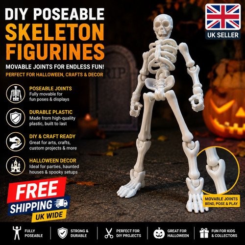 Diy posable skeleton figures - diy,
