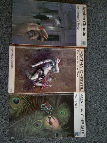 Books agatha christie - 3x,