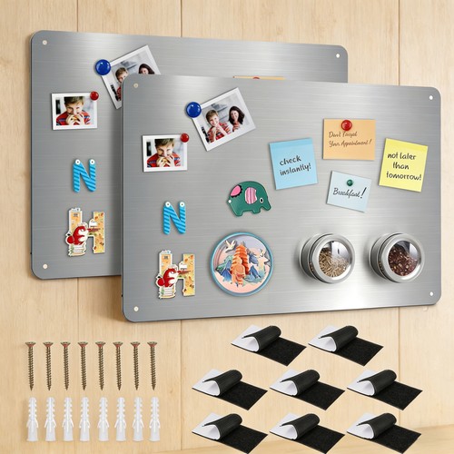 2pack stainless steel magnetic - stainless,