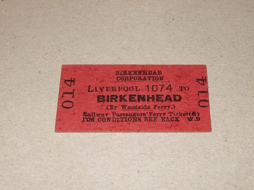 Liverpool birkenhead old - to,