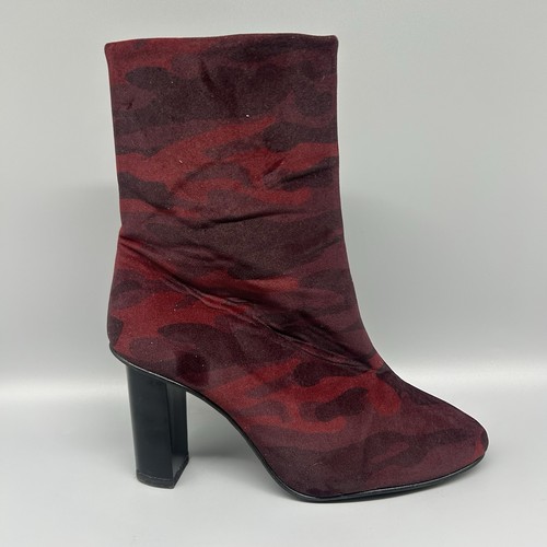 Topshop ankle boots - topshop, burgundy