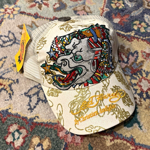 Hardy style white trucker - hardy,
