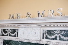 Mr & Mrs - Wedding Silver