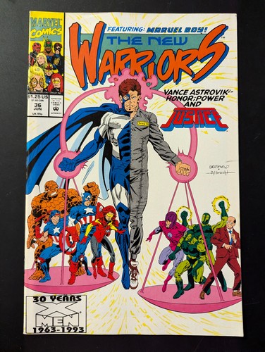 New warriors marvel - #36,,