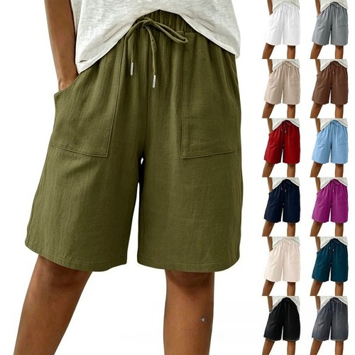 Womens ladies trousers elastic - ladies,