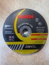 100mm 105mm 4 inch Cutting Discs 1mm Slitting Wheel  Stainless metal 50 = £17.99